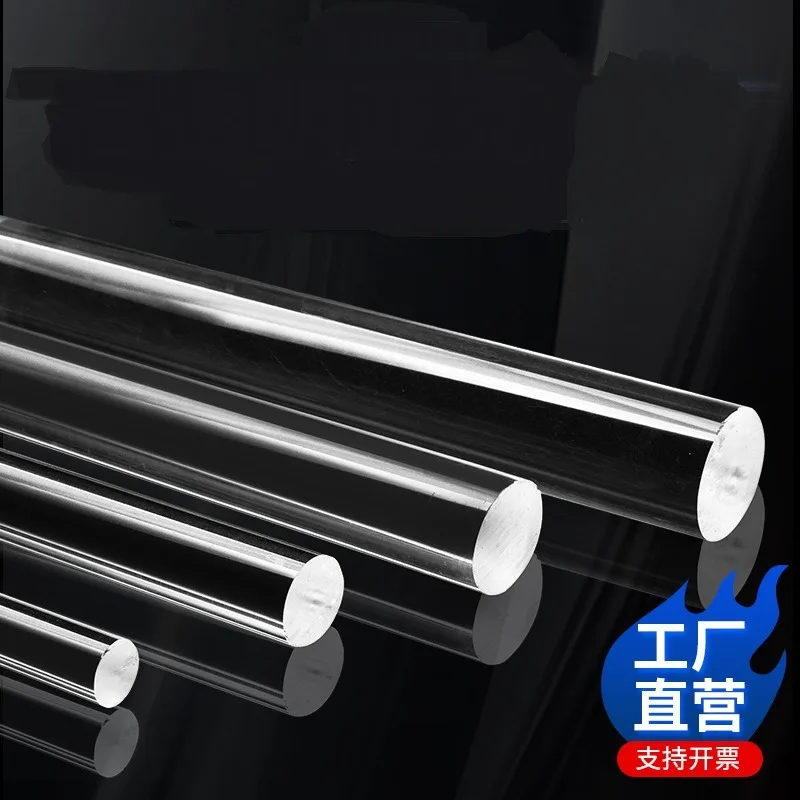

Naxilai Acrylic Round Rod,Transparent Clear 1"(25mm) Diameter,12"(305mm),24"(610mm)",36"(914mm) Length