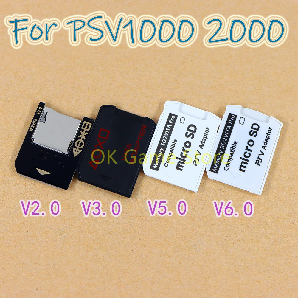 Устройство для чтения микросхем SD2VITA Pro Adapter V2 V3 V5 V6, конвертер для PS Vita PSV 1000 2000 для PSV 1000 2000, 1 шт.