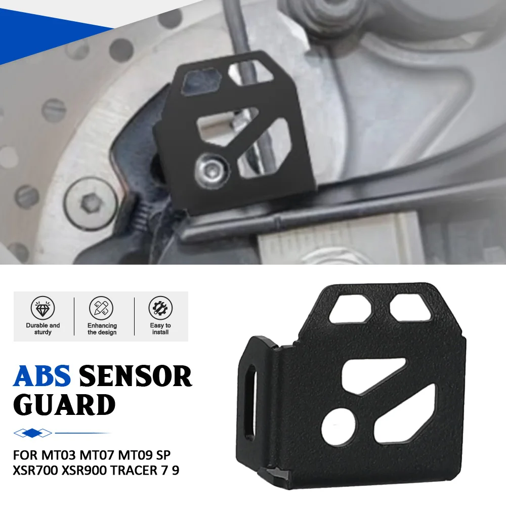 

Motorcycle Rear ABS Sensor Guard Protector For Yamaha MT-09 SP MT-07 MT-03 Tracer 700 /GT Tracer 7 /GT 2021-2022 2023 2024