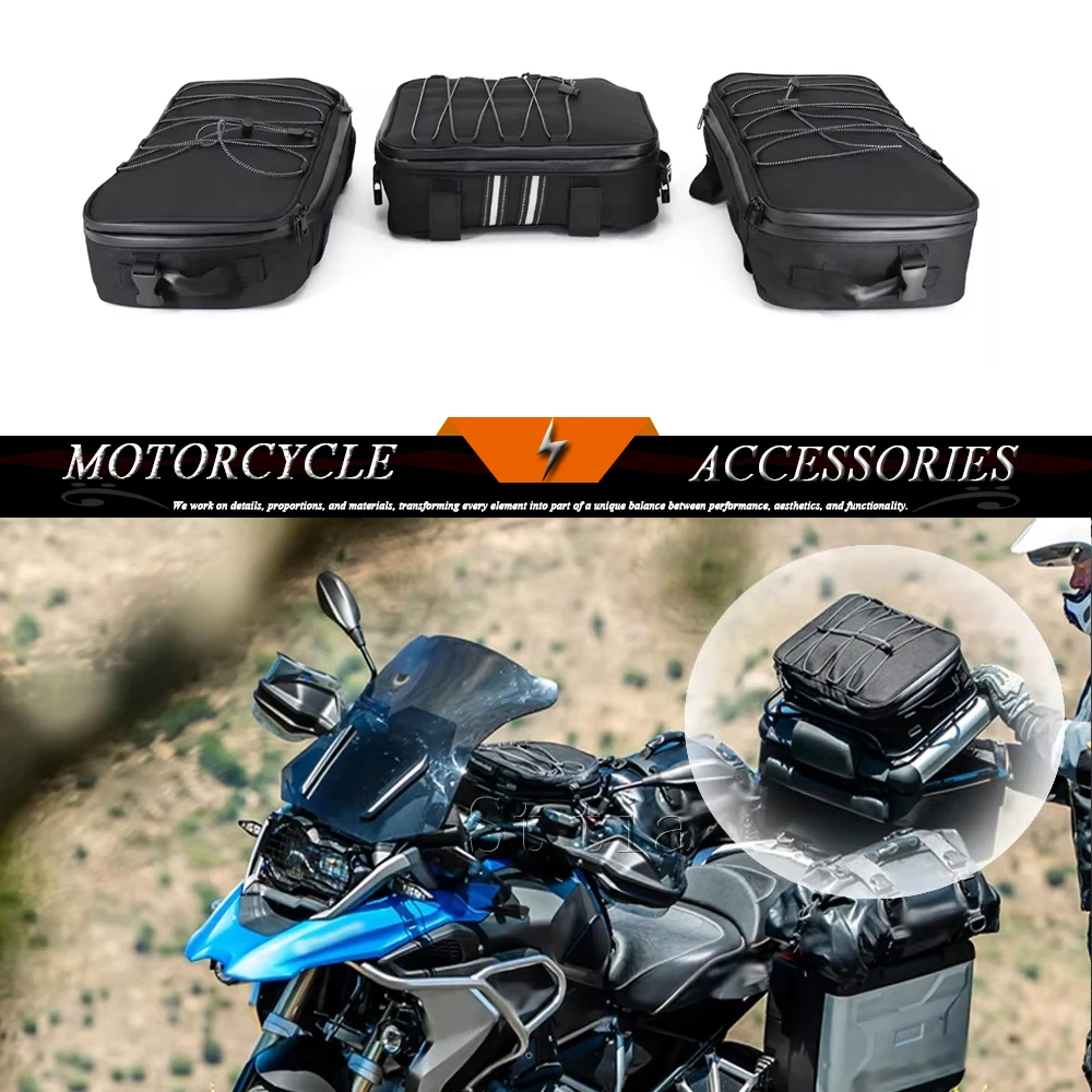 Motorcycle Luggage Bags Additional Bags for BMW GS 1200 LC Adventure 2013-2017 R1250GS R1200GS Adventure Top Pack