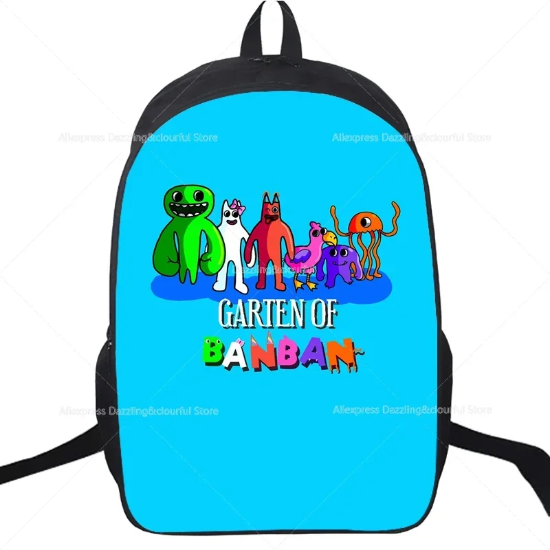 حقيبة ظهر Garten of Banban للمراهقين والأطفال حقائب مدرسية للبنات حقيبة ظهر للكمبيوتر المحمول