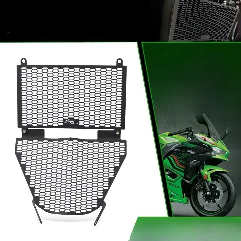 

For Kawasaki Ninja 500 Ninja500 Z500 modified water tank net radiator shield accessories