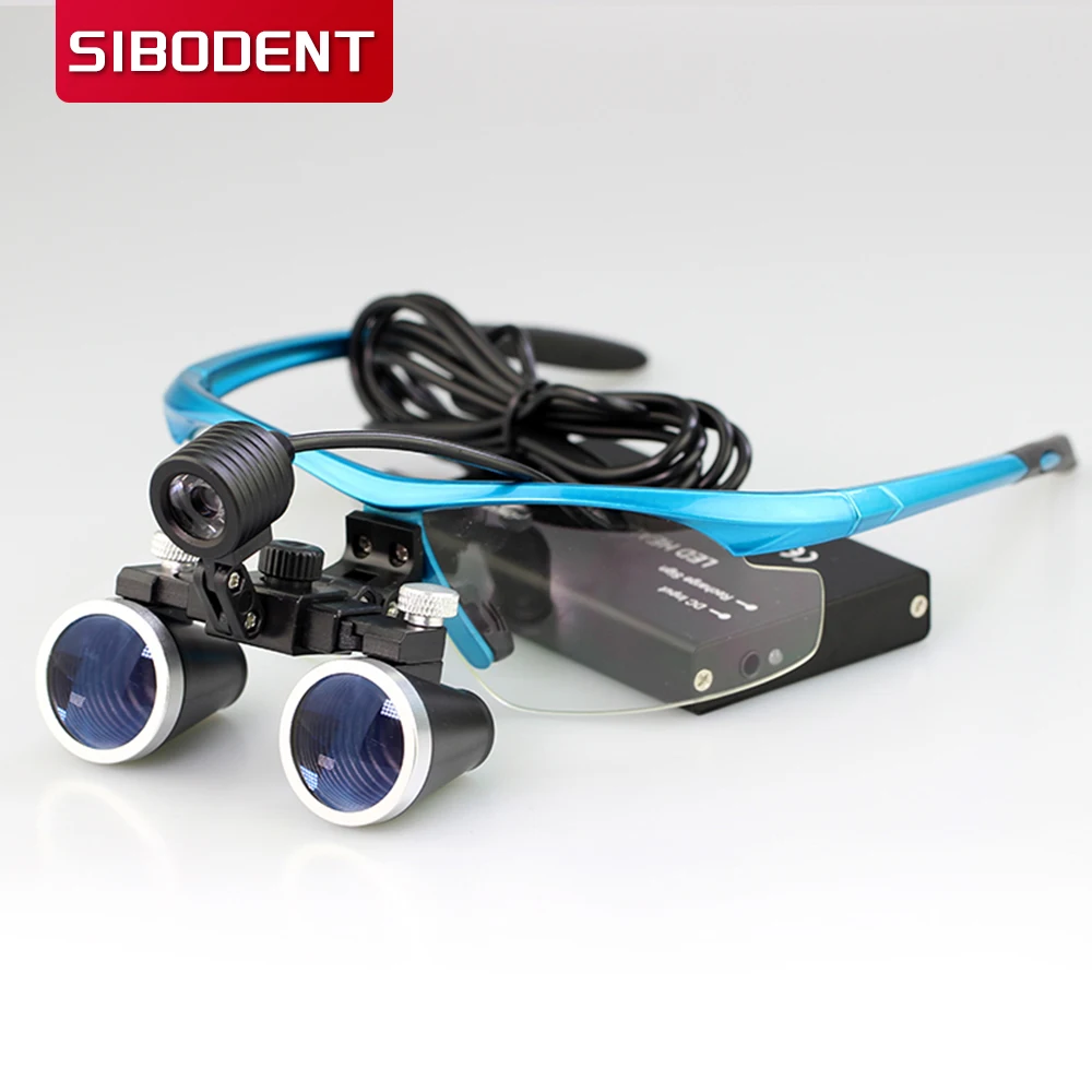 

Dentistry Binocular Magnifier 2.5X 3.5X Ultra-lightweight Optical Loupes 320-420mm Magnifying Glass for Dental Surgery Tools