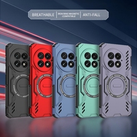 Lens Protection Heat Dissipation Case For OnePlus 13 One Plus 13R 5G Cover Magnetic Wireless Charging Shell Fundas Coque