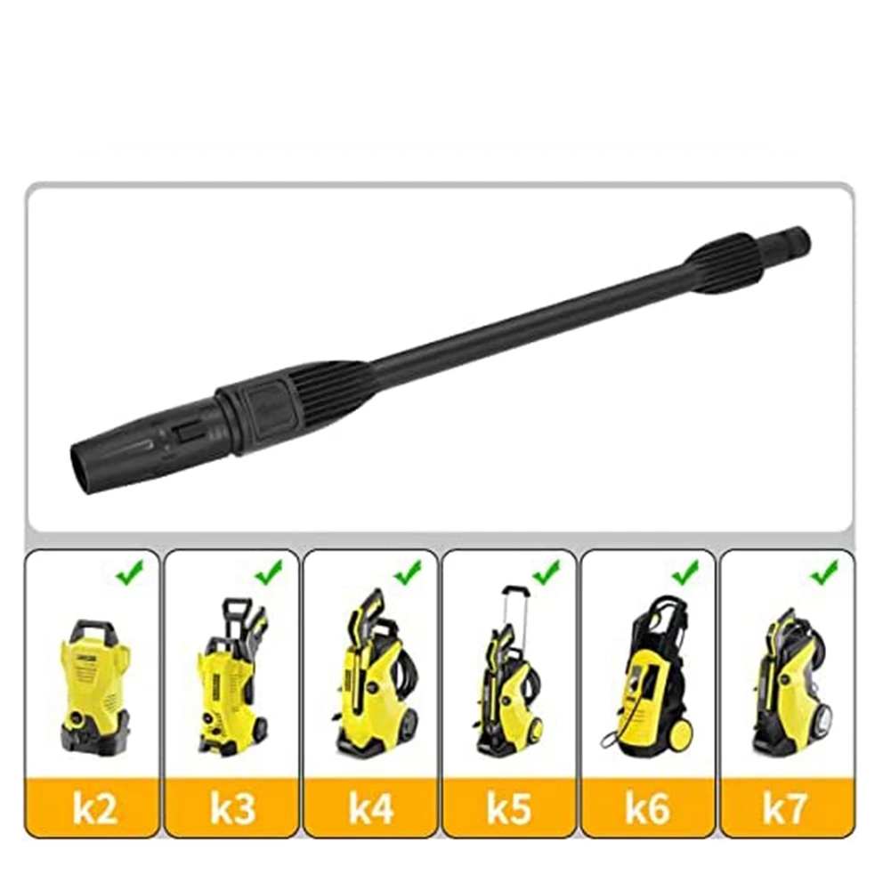 Hogedruksproeilans Voor Karcher K2 K3 K4 K5 K6 K7, Verstelbare Sproeikop Hogedrukreiniger Accessoire