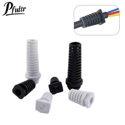 10Pcs 4.6/5.2/6mm Cable Gland Connector Rubber Strain Relief Cord Boot Protector Wire Cable Sleeve Power Tool Cellphone Charger