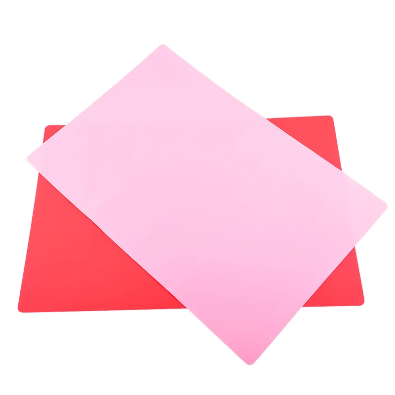 50x70cm Silicone Placemat Easy To Clean Solid Color Creative Silicone Coffee Tea Dining Table Decor Mat Drawer Silicone Pet Mat