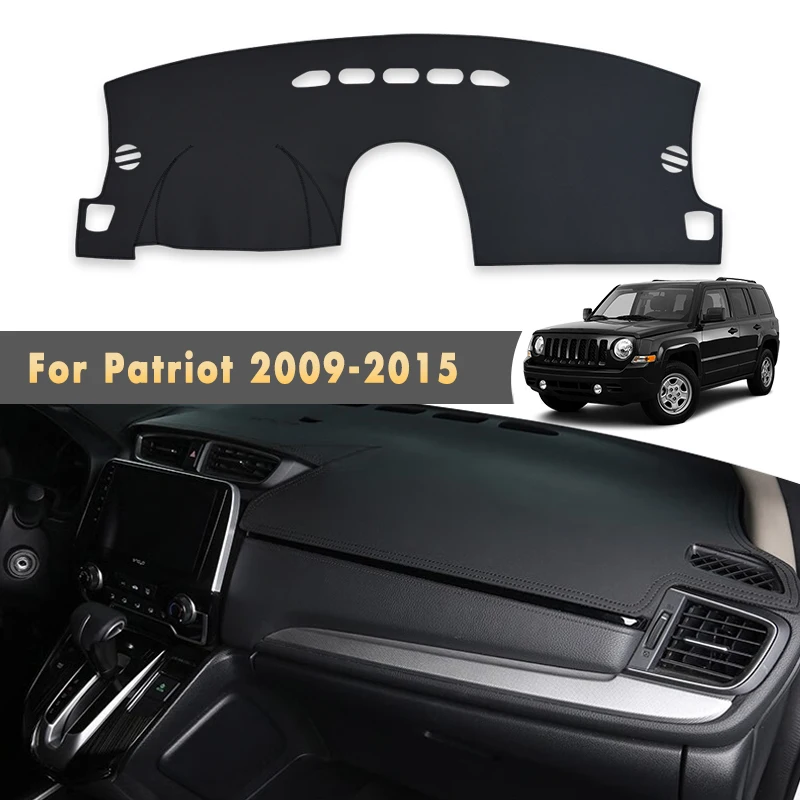 

Car Dashboard Covers For Jeep Patriot 2015 2014 2013 2012 2011 2010 2009 Auto Mats Sun Shade Instrume Panel Accessories Products