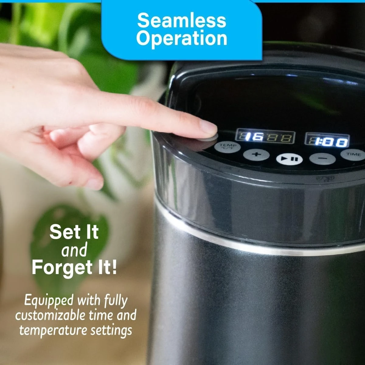 

Herbal Botanical Extractor and Oil Infusion Machine - Fully Customizable Settings - Make Your Own Infused Oil Edibles & Treats