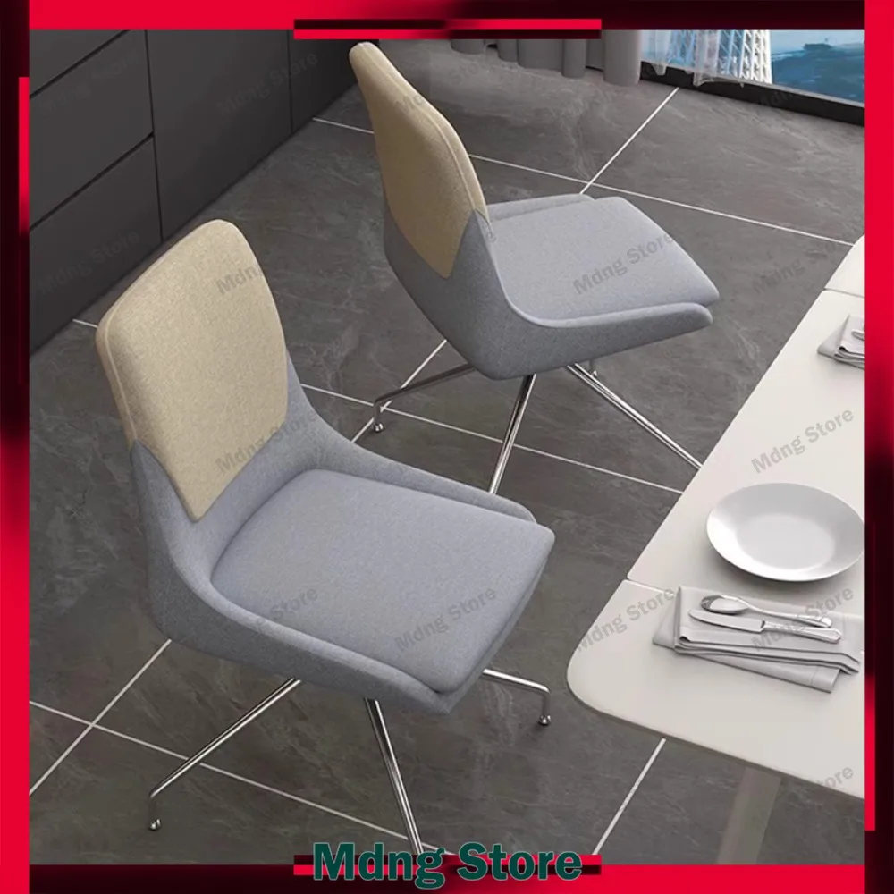 

Back Support Elastic Office Chair Floor Waterprouf Computer Gaming Chair Vanity Lounge Cadeira Escritorio Home Accessories