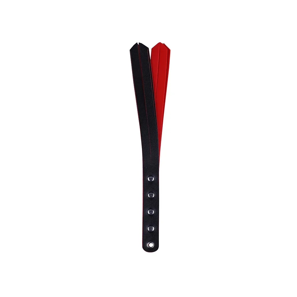 27cm lungo frusta frusta in pelle sculacciata Paddle Slave sculacciata BDSM Fetish coppie giochi Cosplay SM flirtare giocattoli del sesso per adulti 18