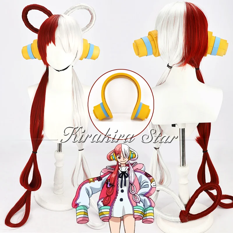 

Anime Uta Cosplay Wig Utahime Cosplay Wig Diva Uta 100cm Long Hair Stage Role Play For Hallowmas Party Adult Unisex Props