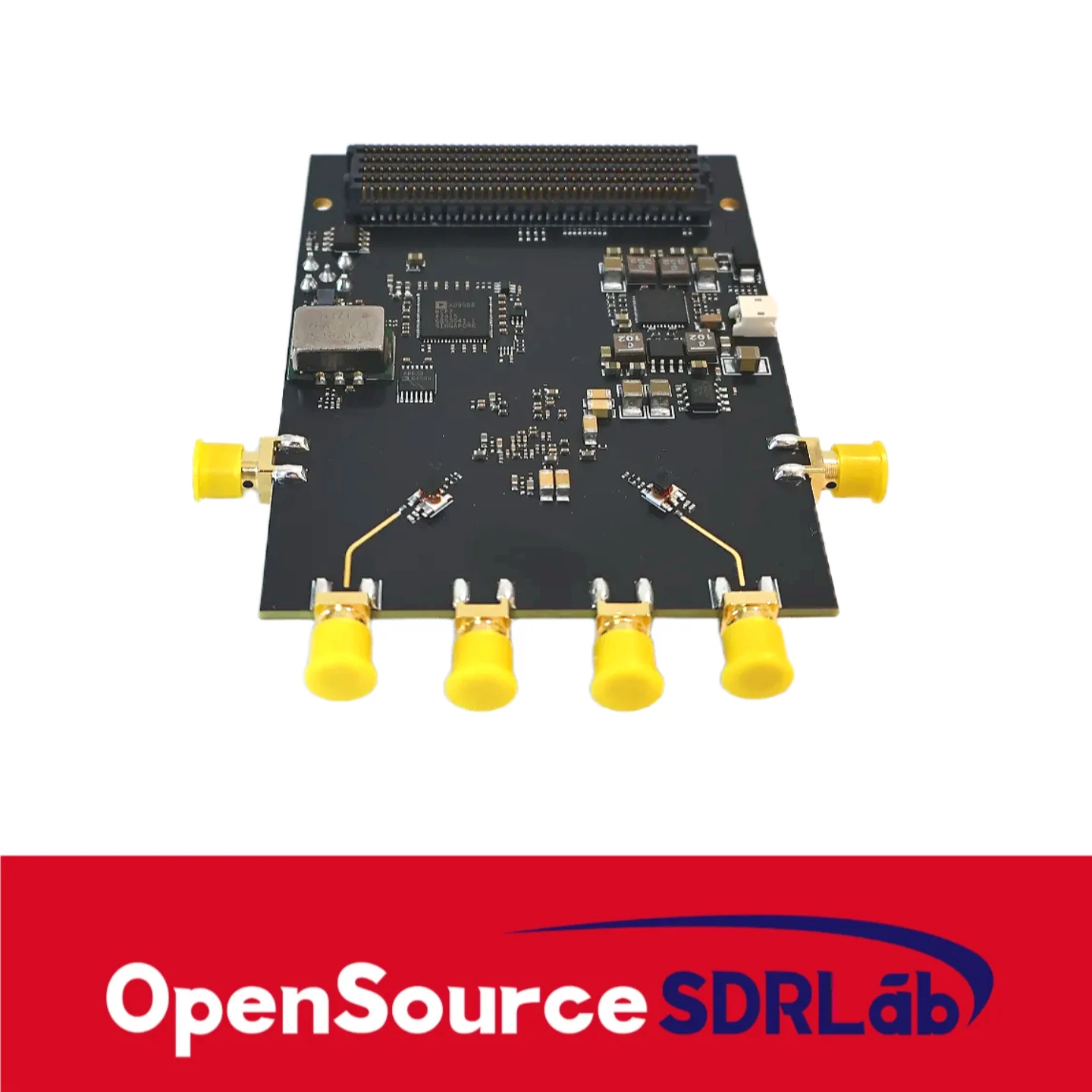 OpenSourceSDRLab Neue FMC ADRV9009 Platine Hochleistungsplatine – Detail 1