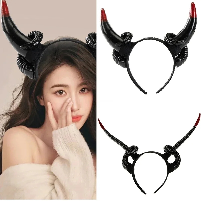 

Gothic Antler Horn Cosplay Party Cartoon COSPLAY Halloween Cartoon Role Play Costume Proms Party Live Show Headwear