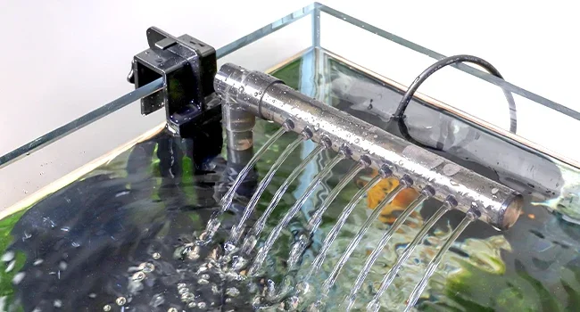 Leiser USB-Aquariumfilter, einzelner Schwammfilter, Aquariumfilter, Wellenhersteller, Oxygenator für Salzwasser und Süßwasser – Detail 5