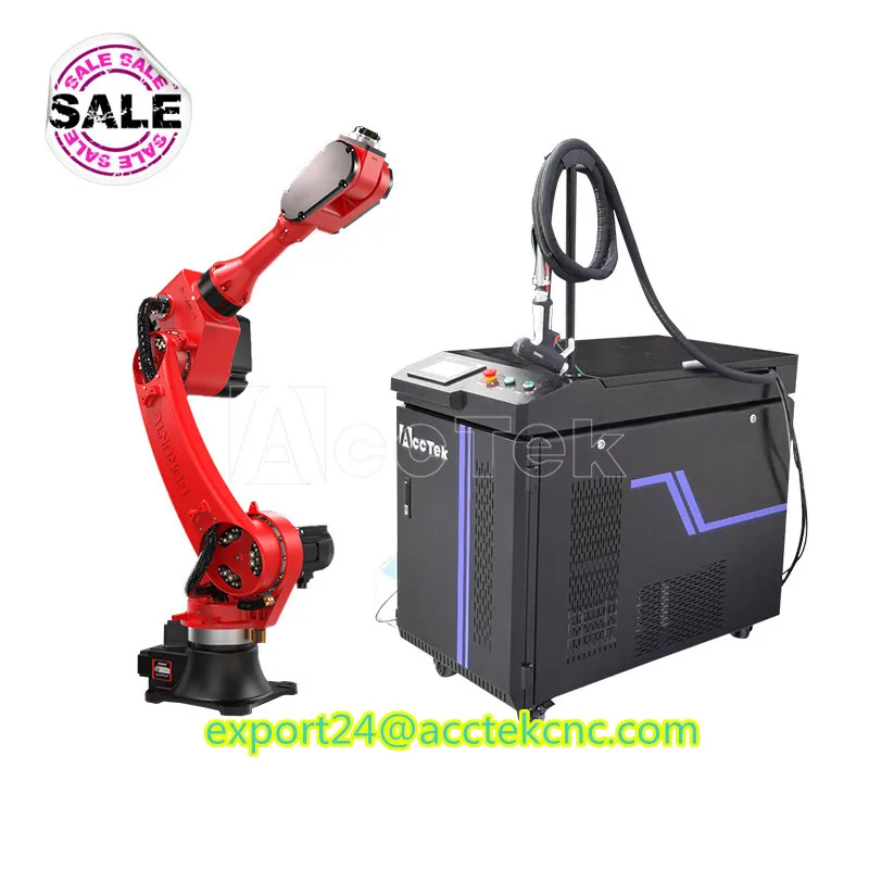 Automatic Welding Robot Arm Laser Welding Machine 1500W 2000W 3000W High-performance Laser Welding Robots for CS SS Alu