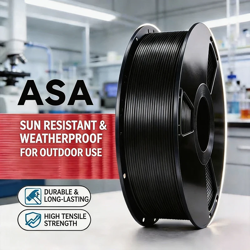 Asa Filament Outdoor - Filamento para Impresora 3D ASA de