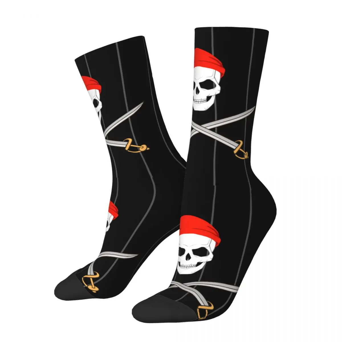 Pirate Adult Socks pirate,human skeleton,terror,dark Unisex socks,men Socks women Socks