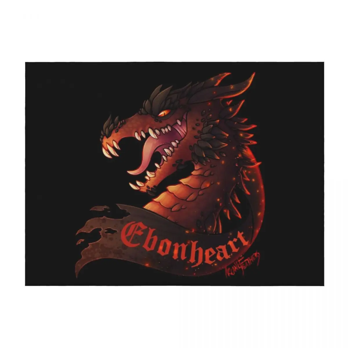 

Ebonheart Pact Throw Blanket Decorative Sofas Picnic cosplay anime Blankets