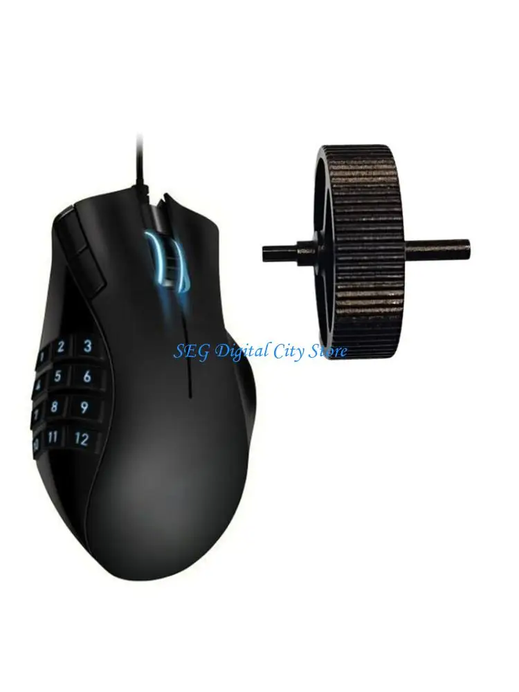 

U75B Mouse Pulley Scroll Wheel Mouse Metal Rolling Wheel for NagaX Mouse