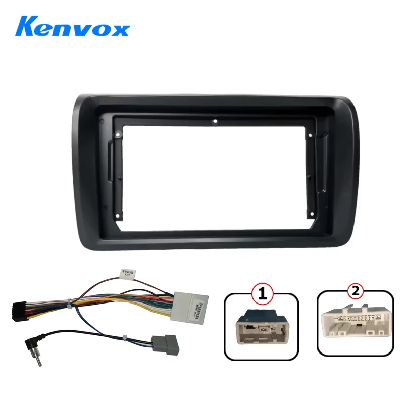 kenvox For Nissan NV350 Caravan 2012-2024 9 Inch Car Frame Fascia Adapter Android Radio Dash Fitting Panel Kit