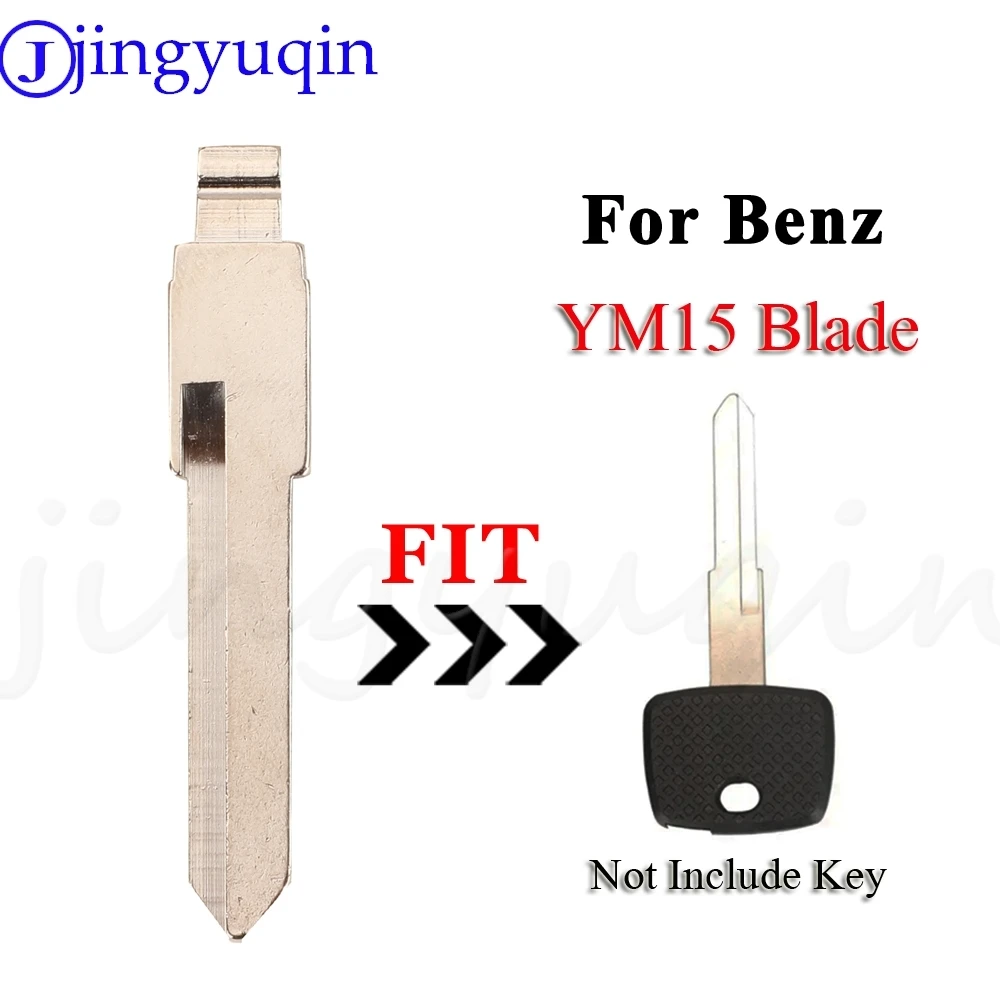 Jingyuqin New Replacement Car Key Blank YM15 Blade For Mercedes Benz Vito Actros Sprinter V Class Replacement Car Key Blank