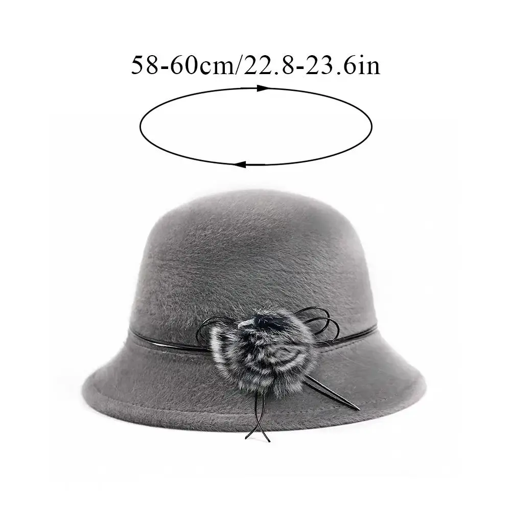 Fedoras boné bowler jazz boné blackpink feminino chapéu cúpula chapéus elegante vintage outono lã senhoras chapéu de inverno mulher acessórios