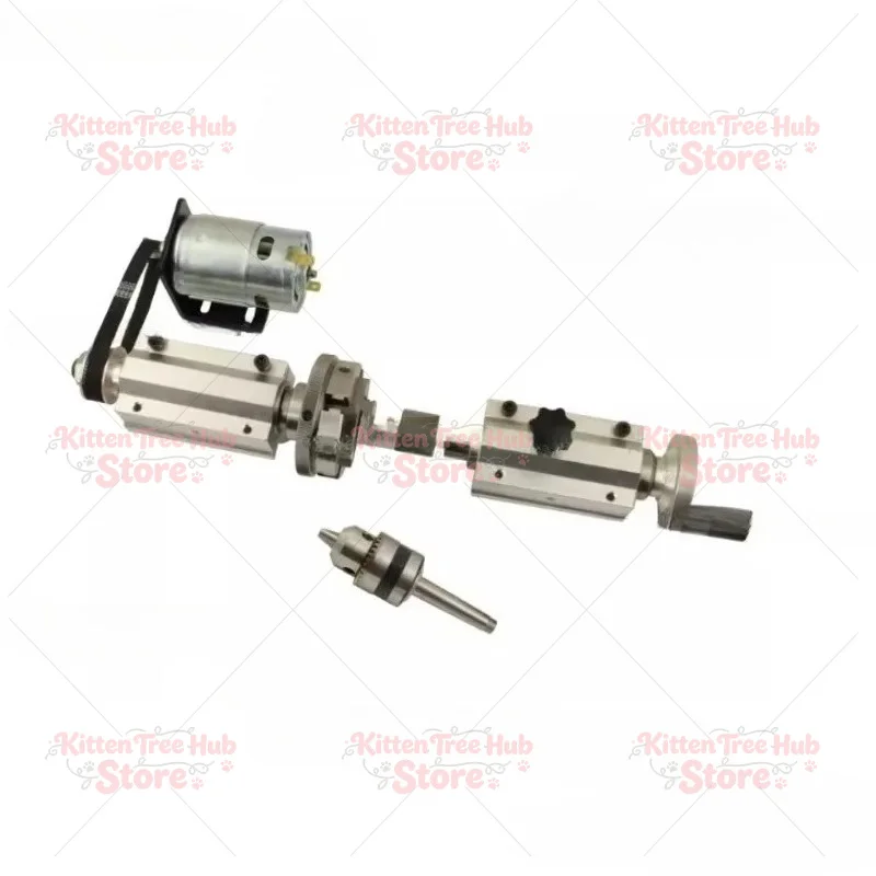 Lathe woodworking machine lathe 80 four-jaw chuck spindle assembly