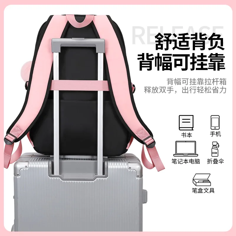Fashion Girls School Backpack School Bags Teenage laptop Backpack Casual Travel backpack Book Bag Children schoolbag Waterproof