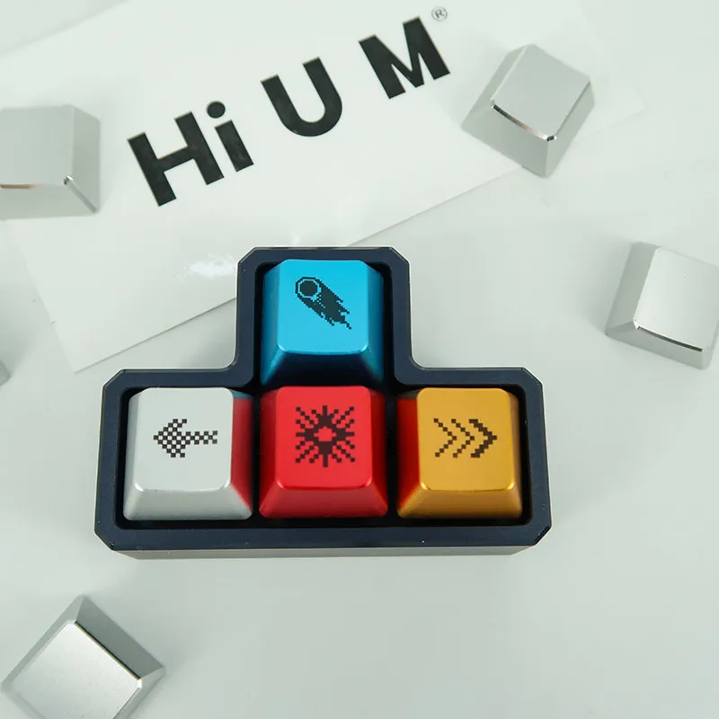 Directional Keys Personalized Keycaps Cross Axis Mechanical Keyboard Pc Gaming Keyboard Collectible Gifts Customized Keycaps