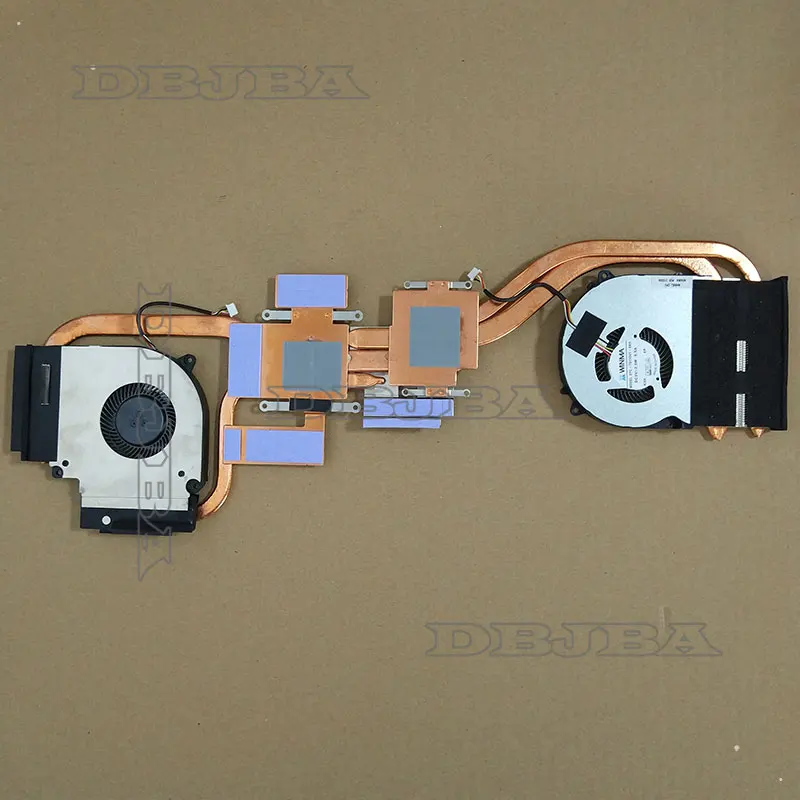 

Laptop CPU GPU Cooling Heatsink fan for Clevo 6-31-NH50N-KA2 EGC-77110V1-0AH EFC-70110V1-0AH DC 5V 0.5A