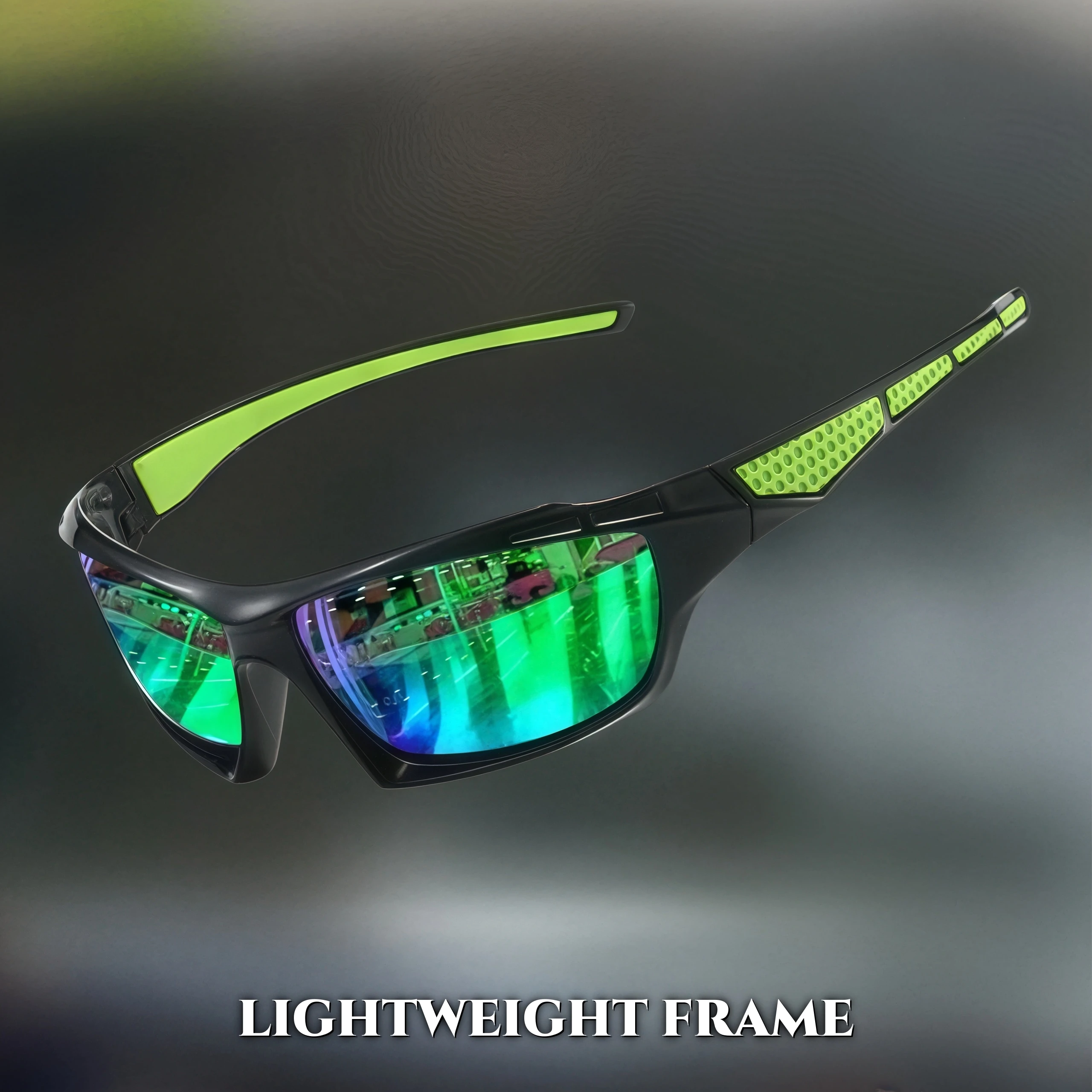 Gafas de sol para deportes al aire libre, lentes multicolores envolventes UV400 para conducir, pescar, ciclismo, gafas ligeras Unisex