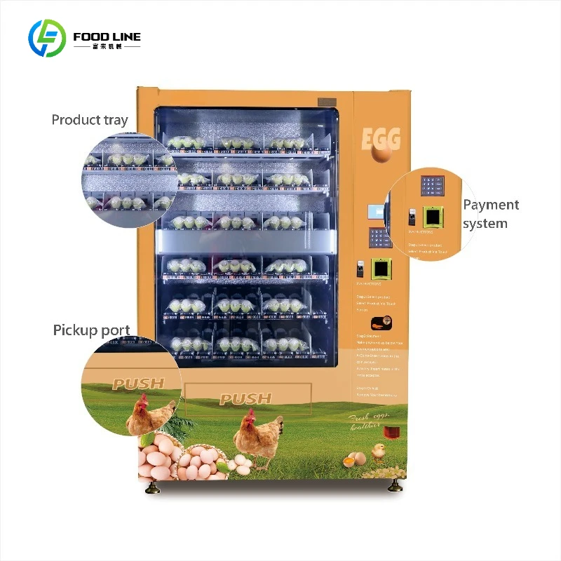

Large Capacity High Performance Egg Vending Machine With Eevator CE and ROHS Certificated Customized