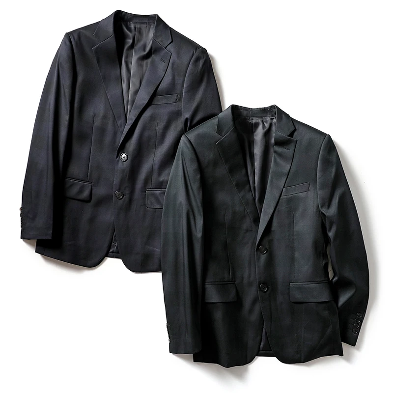 

Busin Casual Men's Suiting Spring New Sle Color Woven k id Jaet Stand Fit Faion Urban Youth Long Sve