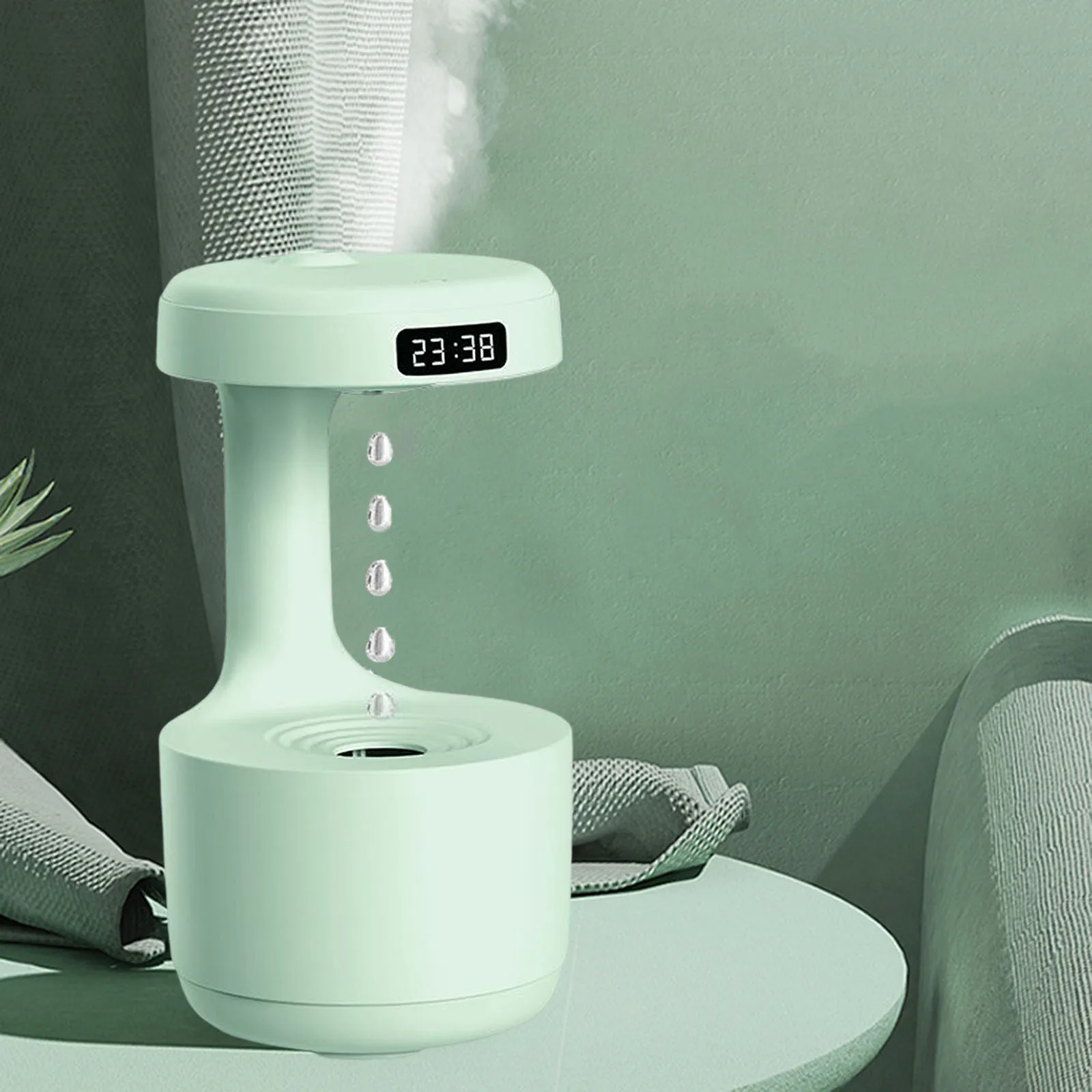 

300/500/800ml Anti Gravity ultrasonic Humidifier Diffuser USB Mini Mist Sprayer weightless Desktop Air Humidifier Purifier