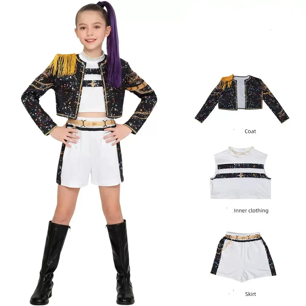 Zoey Rumi Mira Cosplay Costume kpop femmes filles Halloween carnaval Audlt enfants enfant fête jeu de rôle tenues