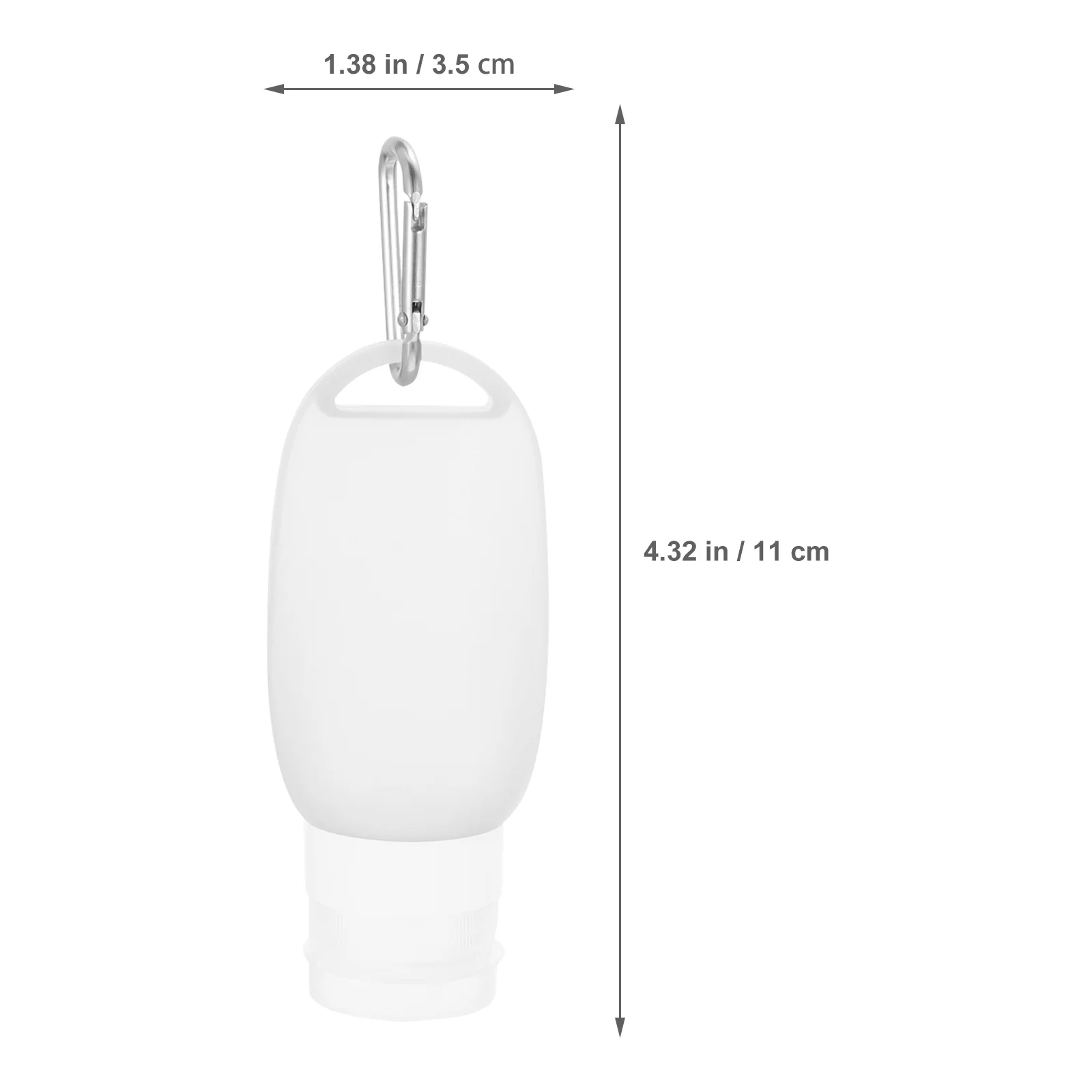 10 stuks siliconen overdracht draagbare hervulbare container voor etherische olie parfum lotion lege fles mini reisfles