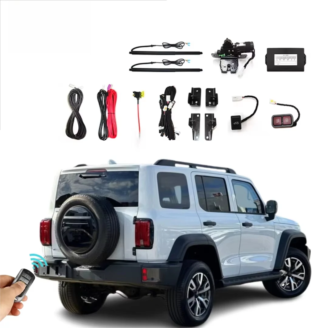 

Электрический привод багажника для GWM Tank 300: Комплект для дистанционного открывания задней двери (лифт-гейт) для внедорожника Great Wall Motor Tank 300