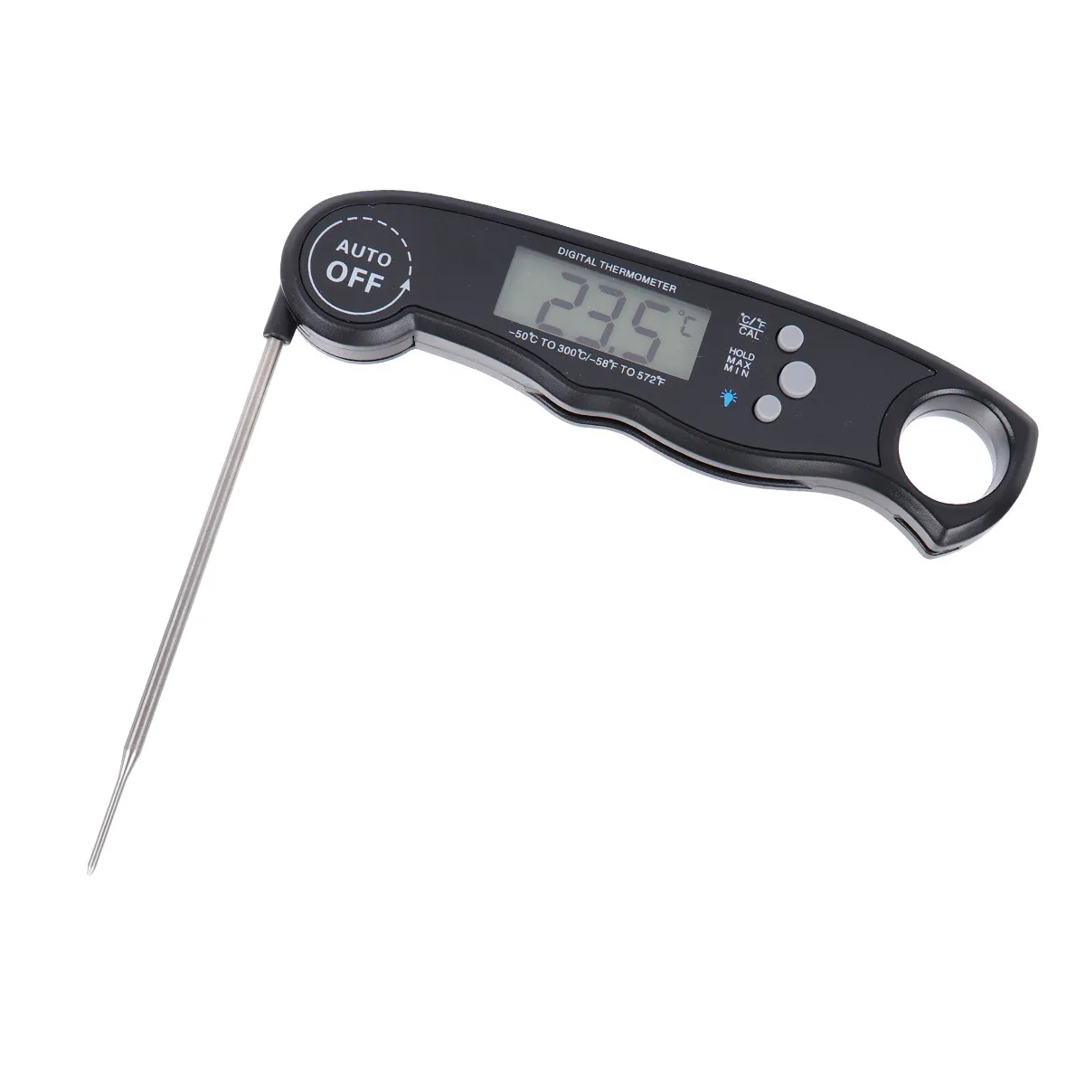 Multi Functional Digital Food Thermometer -50C 300C Instant Read Temperature Lock Function for Bbq Milk Coffee Food Drink