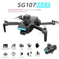 NEW SG107MAX Drone Professional 4K Camera GPS 5G WIFI Obstacle Avoidance Brushless Motor Mini RC Drone