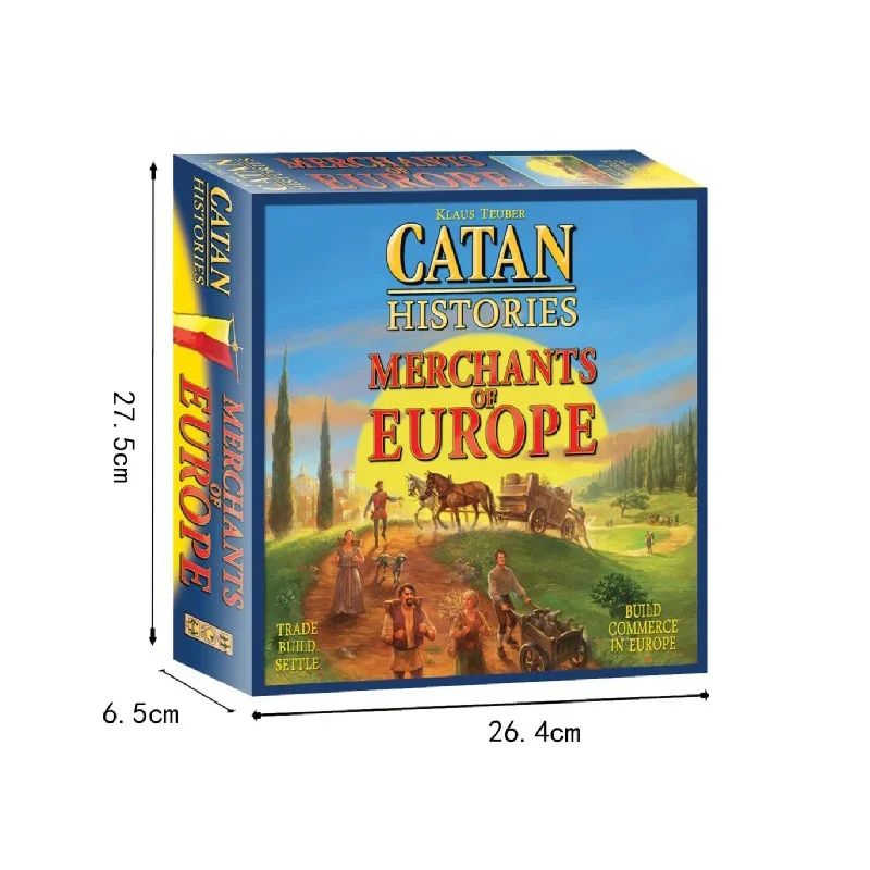 Take on the Role of a Merchant in CANTAN HISTORIES MERCHANTS OF EUROPE Board Game: A Must-Have for Board Game Enthusiasts