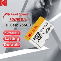 KODAK Micro SD Memory Card 512GB 256GB UP TO 90MB/s Class10 U3 32GB 64GB 128GB TF Card 4K HD For USB Card Reader Adapter Microsd