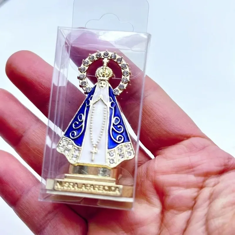12pcs Prayer for the Cross of the Zinc Alloy Figurines