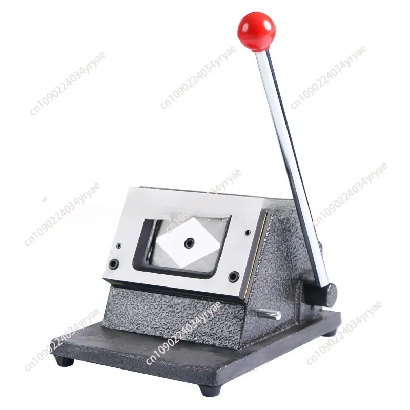 Rectangle badge machine 60 * 40MM tinplate badge consumables paper cutter badge machine set