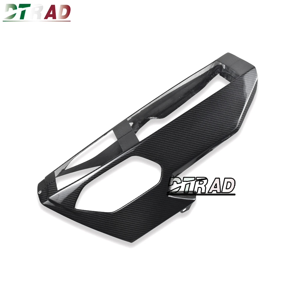 For BMW M1000RR Street 2023 2024 Carbon Fiber Extend Lower Belly Pans Body Fairings M 1000 RR Exhaust protection Road Version