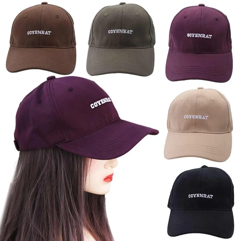 

Cotton OverSize Baseball Cap Washable Letters Vintage Duck Tongue Cap Anti-UV Comfortable Large Head Circlet Cap Riding Running