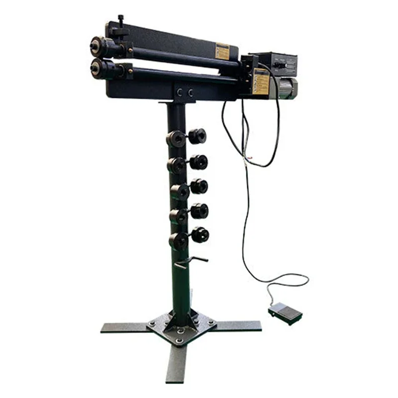 Electric small reel RM-18 motor removable 18 inches throat depth 1.2mm processing thickness manual adjustment