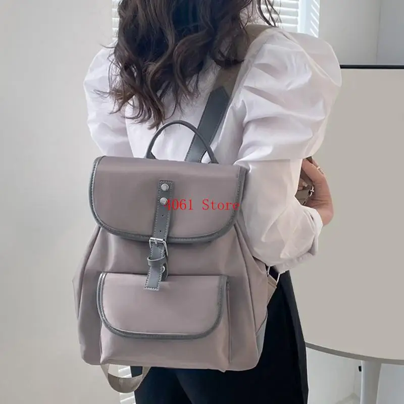 Women Large Capacity Backpack Travel Backpack All-matching Teen Leisure Backpack