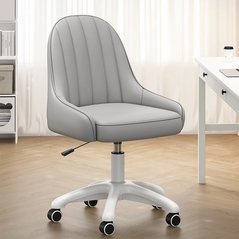 

Girls Kawaii Cheap Office Chair Cute Backrest Relaxing Rolling Office Chair Swivel Wheel Study Sedia Da Scrivania Home Furniture