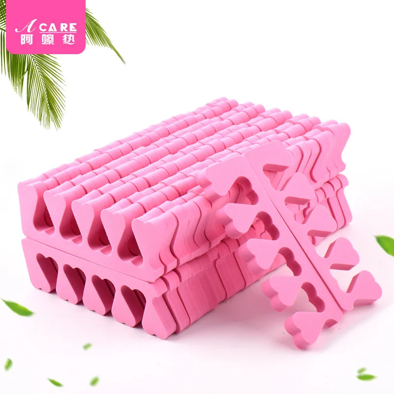 DX01/Toe separatorA1PQ0-ฟองน้ําซิลิโคนเล็บใช้เล็บอุปกรณ์นิ้วมือแยกผ้าฝ้ายเสริมเล็บจุด